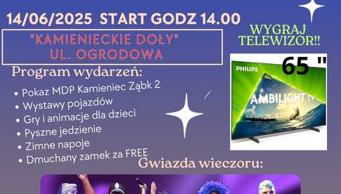 14.06, Kamieniec Ząbkowicki: Festyn Strażacki 
