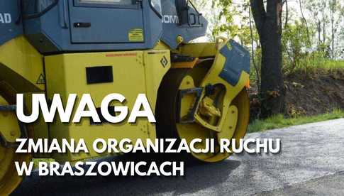 Rusza przebudowa drogi powiatowej 3158D w Braszowicach. Będą zmiany w organizacji ruchu
